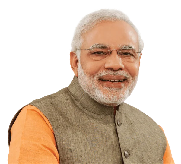 Portrait of Shri Narendra Modi